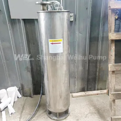 SLAPK High Pressure Submersible Multistage Bottom Suction Water Pump for Sewage Discharge