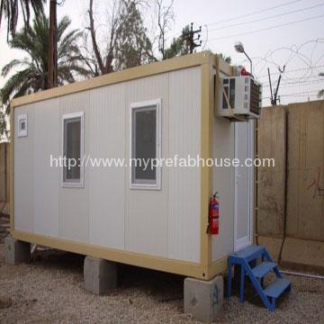 prefabricated portable toilet container