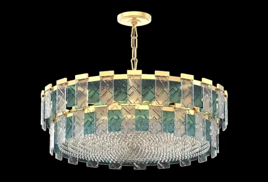 Modern Luxury Nordic Style Living Room Crystal Chandelier