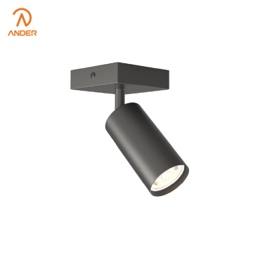 可调角度黑白 LED GU10 聚光灯