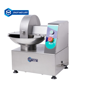 Electric Meat Bowl Cutter 5L - Small Bowl Chopper for Sausage, Vegetable, and Meat Processing