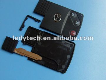 New arrival Mazda 2+1 button smart card shell blank card cover for mazda