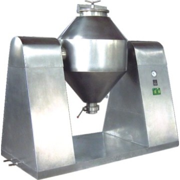 Small dry powder moving mixer