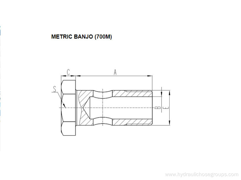 Metric Banjo Fittings 700M