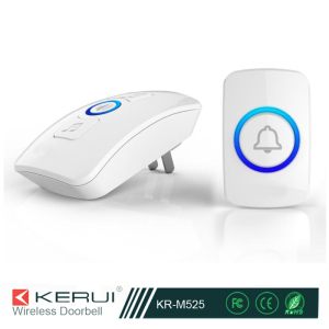 New design 32 music songs wireless doorbell, welcome doorbell with CE&ROHS (KR-M525)