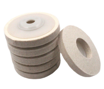 High Quality 4/4.5/5 Inch Wool Felt Disc Polishing Buffing Wheel