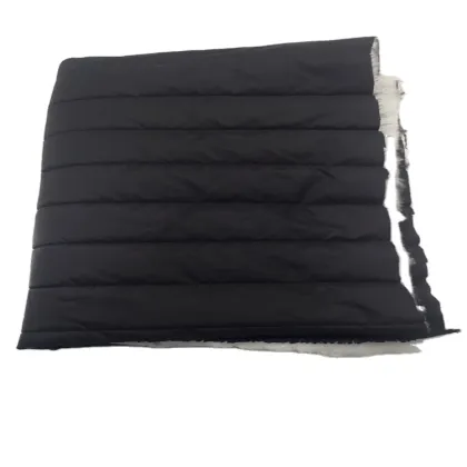 Waterproof Nylon Fabric Quilted Coat with Soft Cotton Waterproof Shell