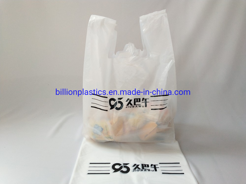Direct Factory Colored Small HDPE Side Gusset T-Shirt Plastic Heavy Duty Bags