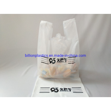 Direct Factory Colored Small HDPE Side Gusset T-Shirt Plastic Heavy Duty Bags