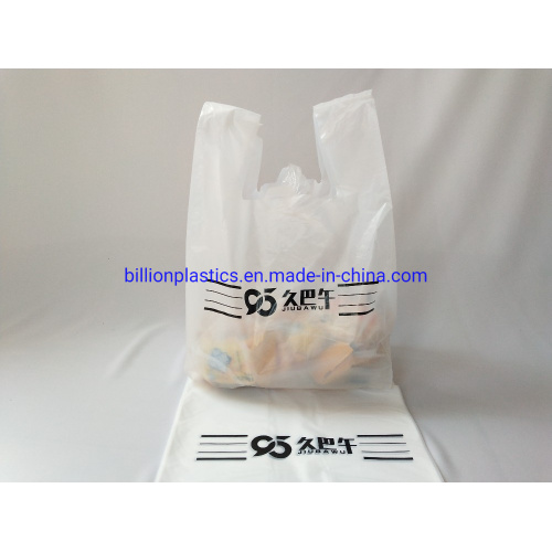 Direct Factory Colored Small HDPE Side Gusset T-Shirt Plastic Heavy Duty Bags