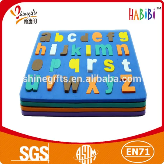 Wholesales games educational Alphabet eva puzzle