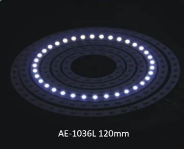 120mm 36SMD 3528 color changing angel eyes/LED headlights