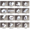 Aluminum Rain Gutter System Cold Formed Steel Building Material Aluminum Downspout Manufactory