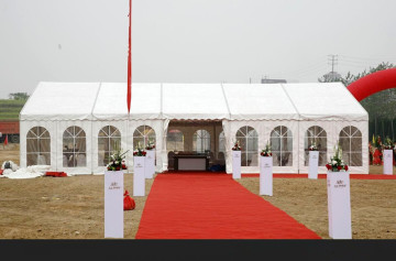 White Color PVC Tent Sale in UK