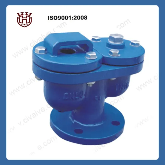 Cast iron double orifice air vent valve pipe safety valve