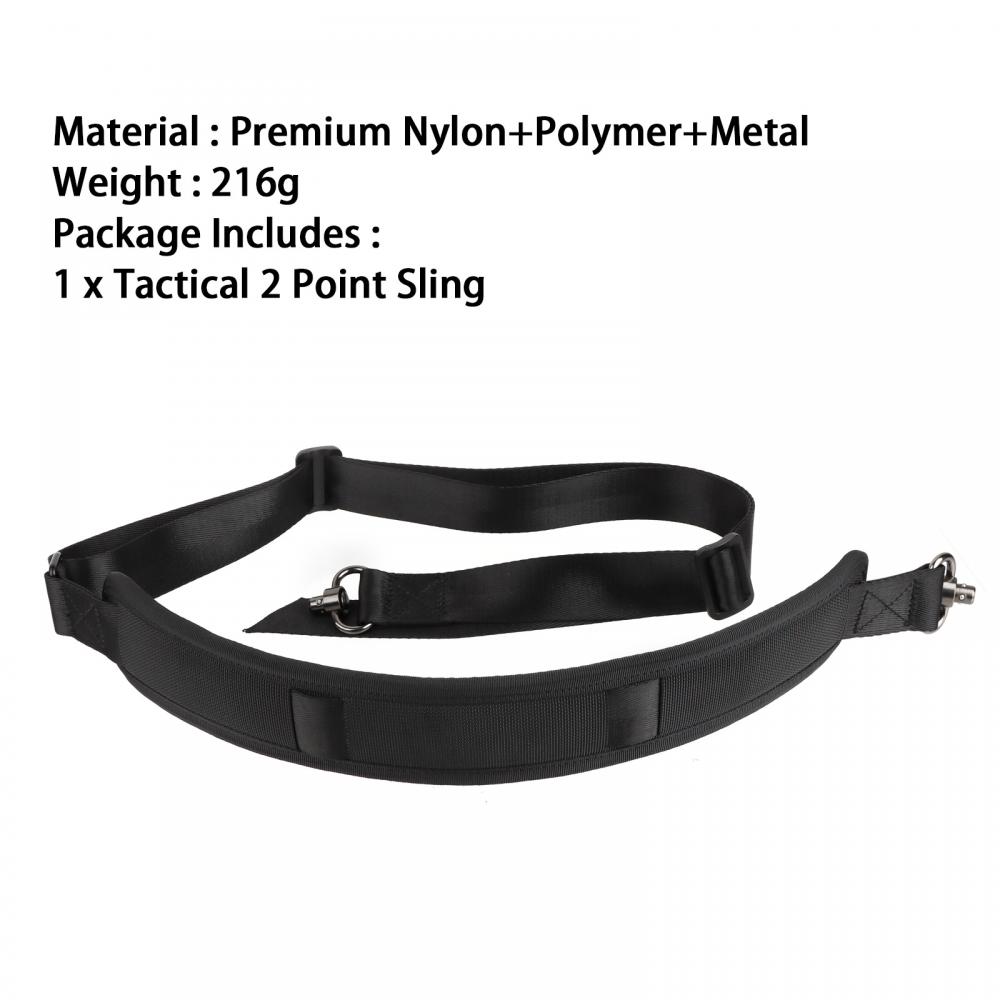 Universal Qd Swivel 2 Point Tactical Sling Strap, High Quality Universal Qd Swivel 2 Point