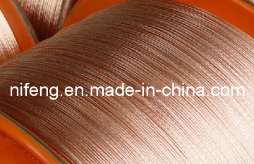0.4mm Insulation Thinckness Fiberglass Insulated Copper Wire
