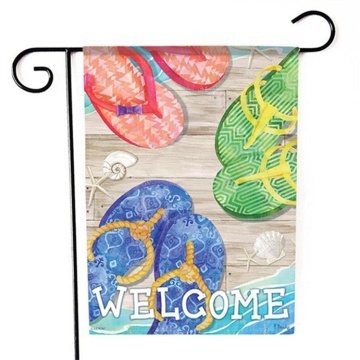 High quality outside Summer january garden flag