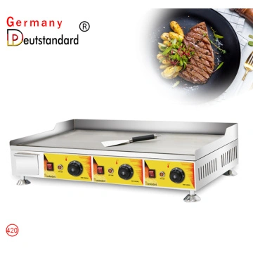 CE Hot Electric Flat 2 Plates Electric Cast Iron Griddle Electric Griddle  Machine Free Shipping