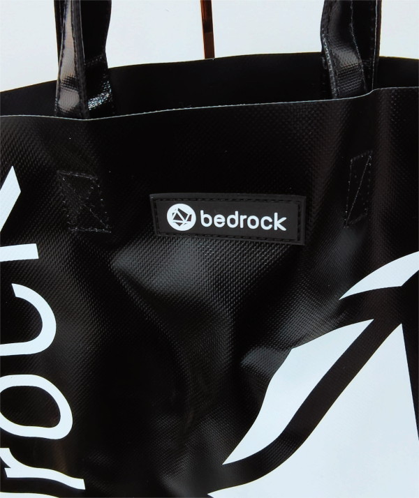 Customized  letter truck tarpaulin PVC totebags
