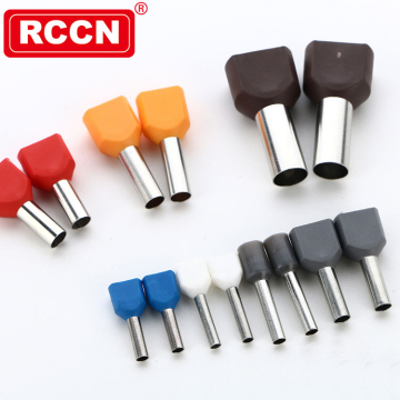 Alette per terminale di rame isolate da fork rccn ew0.75-8 (buona qualità)