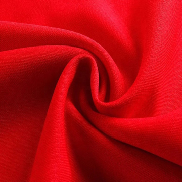 double side interlock polyester spandex blend fabric