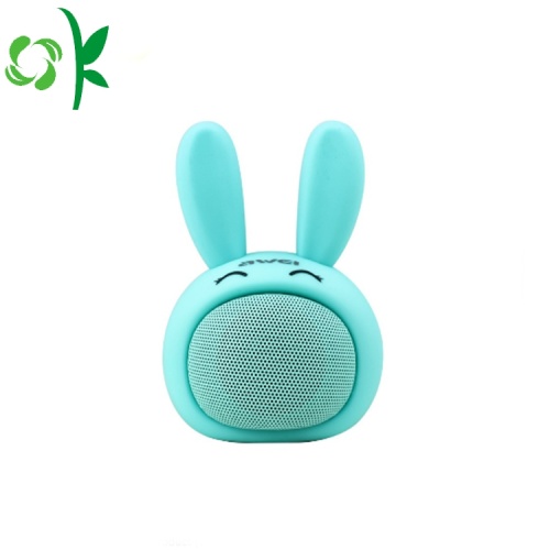 Cartoon Rabbit Miękka obudowa głośnika Silikonowy ochraniacz głośnika