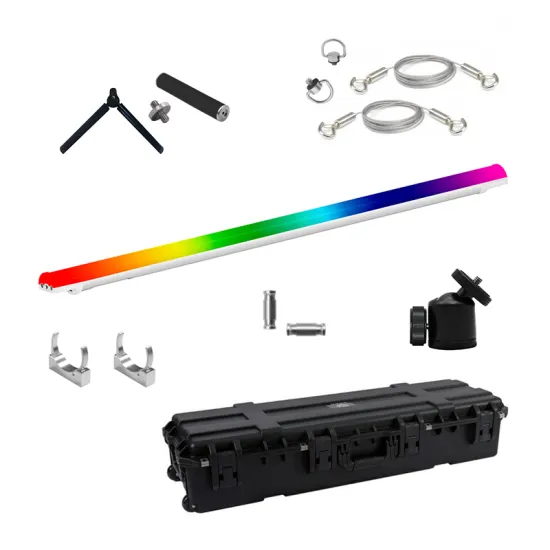 Pixel Wireless WiFi Control LED Battery 360 Pixel Tube RGB Colorful Event Lighting