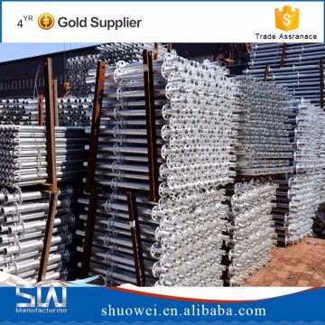 construction hot dip galvanized steel scaffolding for Middle East