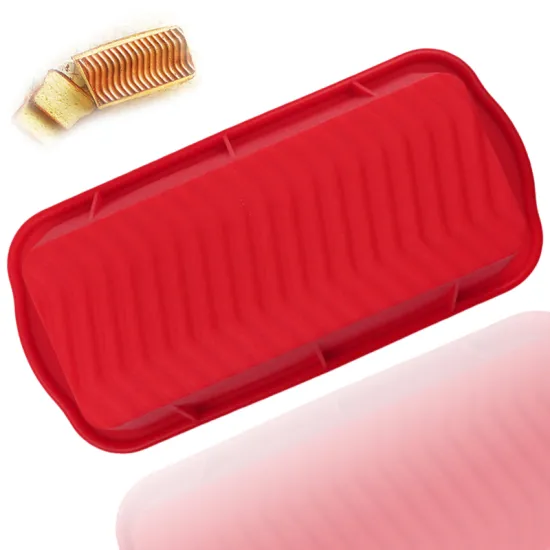 1193 Piece Rectangle Silicone Mold: Versatile Kitchen Tool for Baking Bread, Pastries, Cakes, Cheeses, and Soaps