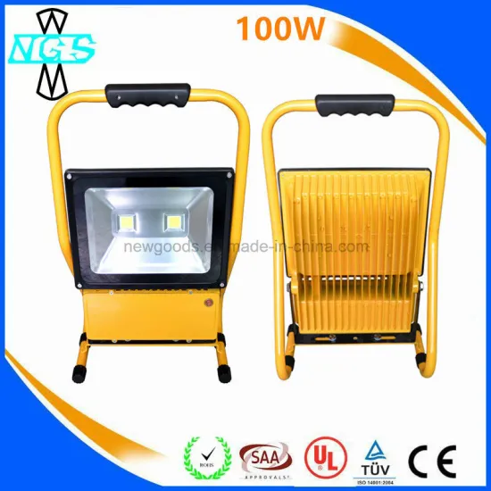 LED Work Light Waterproof 80W 100W Rechargeable LED Flood Light