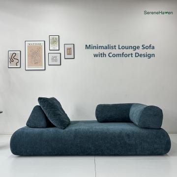 Minimalistische loungebank met comfortontwerp