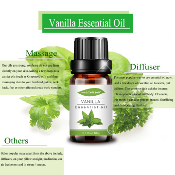 wholesale bulk price organic vanilla essential oil OEM