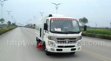 Foton 4x2 street sweeper truck for sale