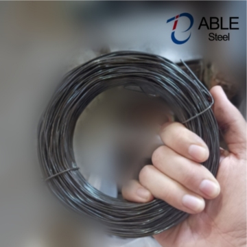 Soft annealed black iron binding wire