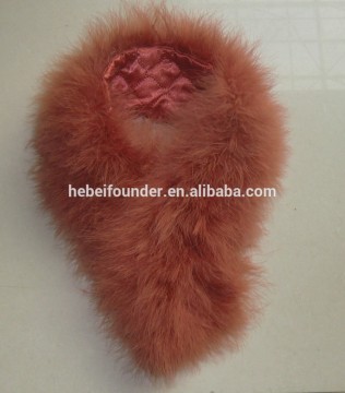 Turkey fur collar