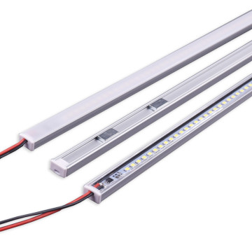 24VDC LED Shelf Light - Modern White Frosted Glass Cabinet Light for Wall Mount