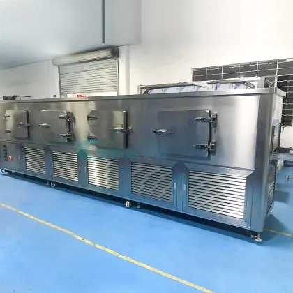 Industrial Quick Freezer Tunnel for Petroleum Jelly Freezing