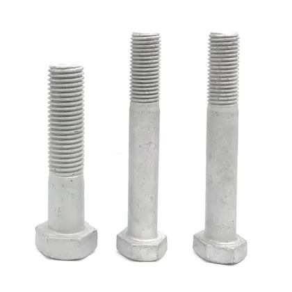 High strength hexagonal bolt fastening