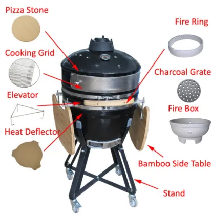 Hongqiang 23" Kamado BBQ/Barbecue Egg Grill for Sale