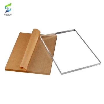 1x2m 5 mm unzerbrechlicher Laserschnitzer klares Acrylblech für Schilderplatten - Lidschiff