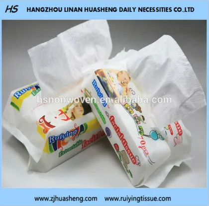 Facial Tissue in Extractable PE Film Pack Factory Price HS08 High Quality Facial Tissue