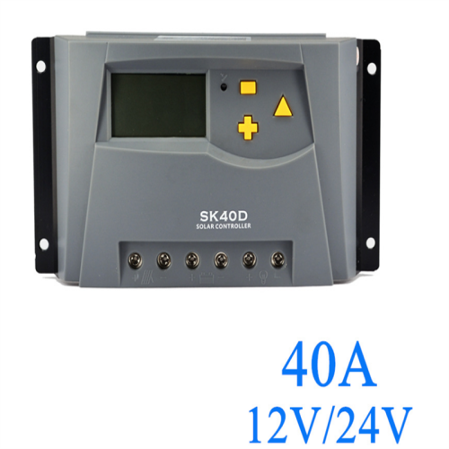 40A Controlador de carga do regulador da bateria do painel solar