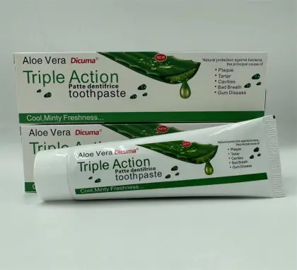Aloe toothpaste fluoride free toothpaste whiten toothpaste