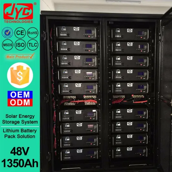 Indonesia 48 volt Solar Li ion LiFePO4 Lithium Battery Pack 48V 1350Ah use for Airport Solar System