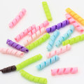 30*6 MM Colorful Polymer Clay Sticks Spring Shape Chocolate Bar For Phone Shell Decoration Handmade Diy Accessories