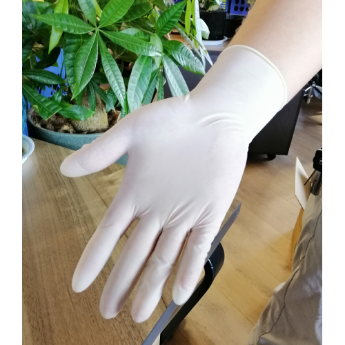 Guantes médicos protectores de látex