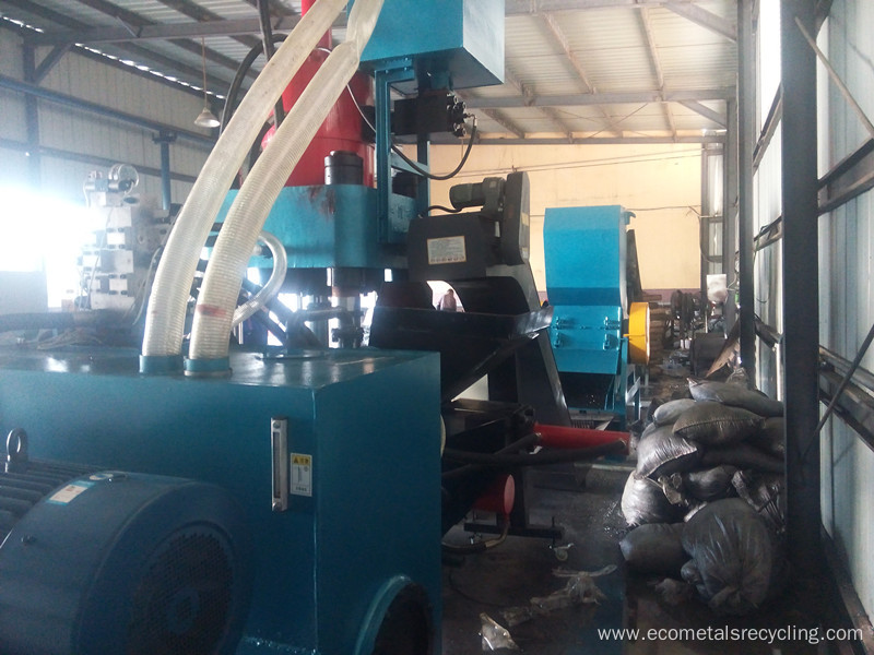 Hydraulic Automatic Metal Scissel Chips Briquette Machine