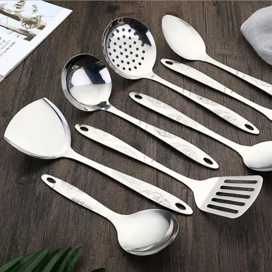 Stainless Steel Spoon Shovel Series Cookware Set