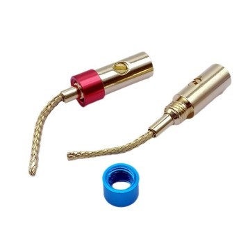 Lingkaran Aluminium Biru Merah Braided Wire Copper Pelapis Pisang Pisang Kepala Pluger - Factory Outlet